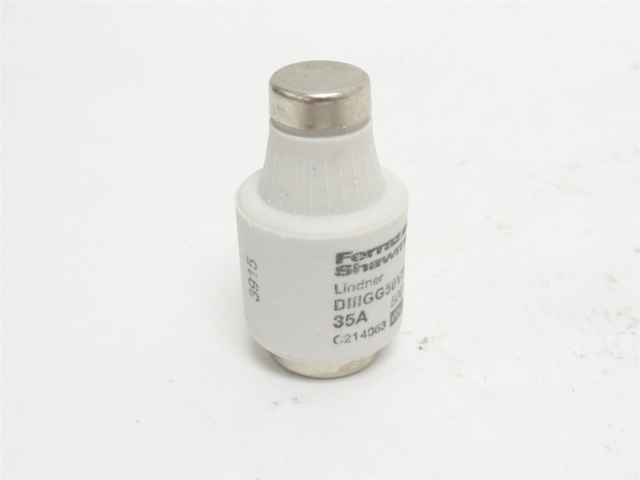 Ferraz-Shawmut C214063; Screw-In Fuse-Link; 35A; 500VAC