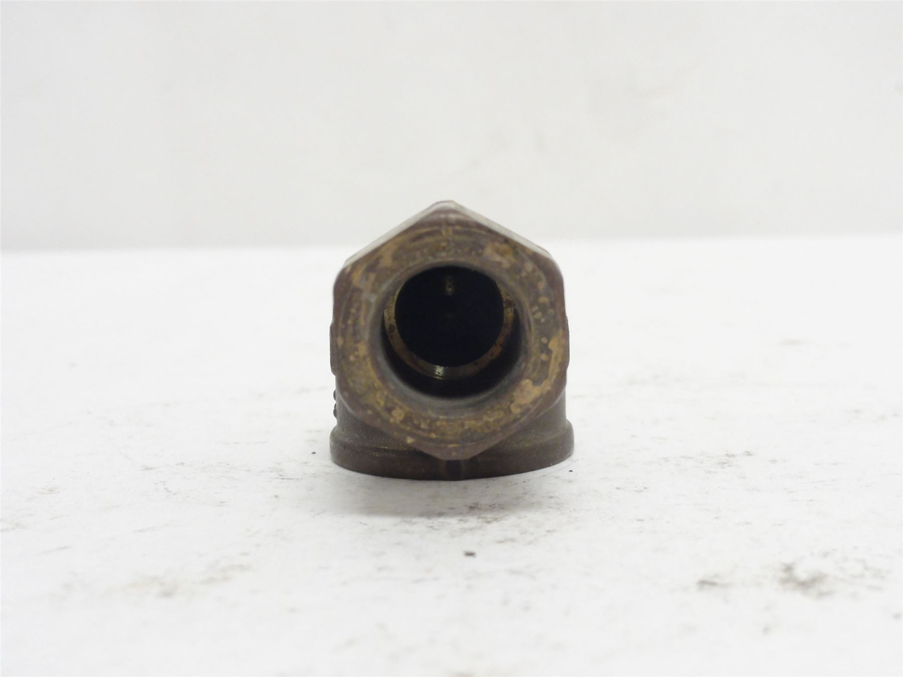 MFG- 8-8 DBZ-B; Brass Compression Elbow; 1/2" Tube x 1/2NPT