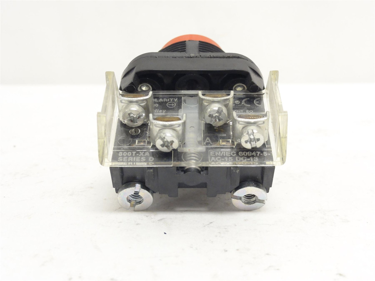 Allen-Bradley 800H-BR6A; Extended Head Push Button; Red