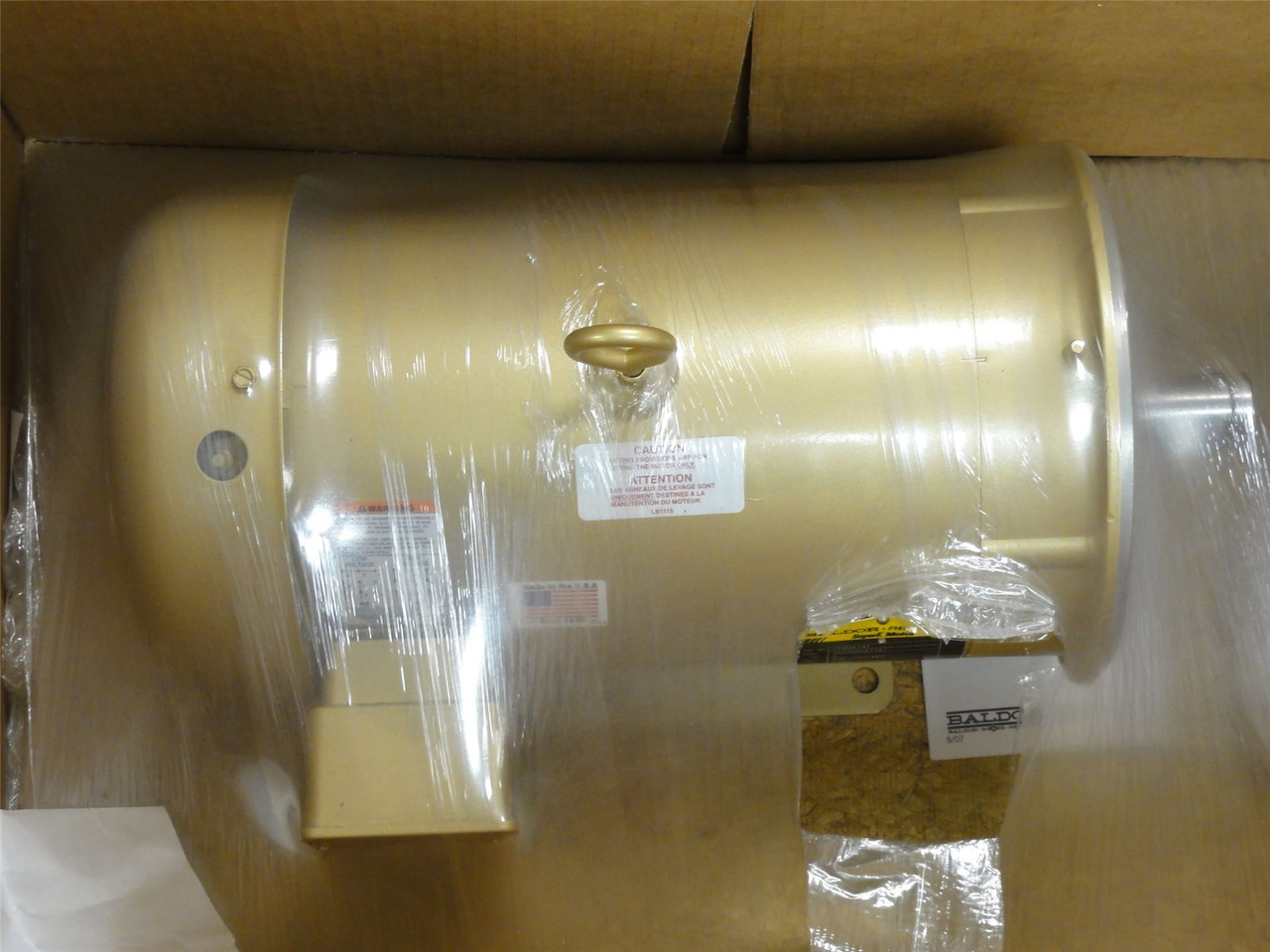 Baldor CEM3614T; AC Motor; 2HP; 230/460V; 1175RPM; 3PH; 60Hz