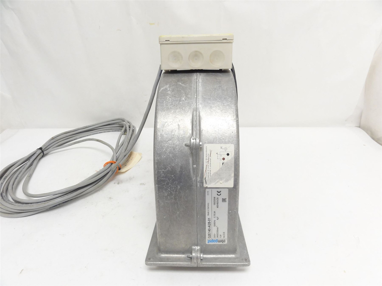 ebmpapst G2E140-A128-01; Centrifugal Blower; 115VAC; 226x261mm