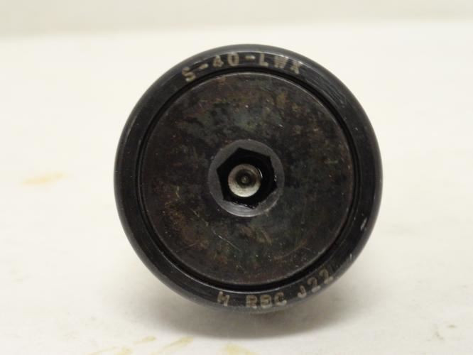 RBC S-40-LWX; Flat Cam Follower 1-1/8" Roller OD x 3/4" Wide