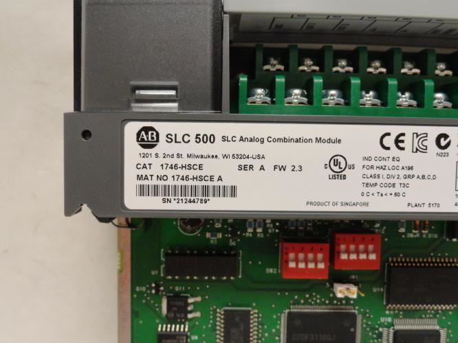 Allen-Bradley 1746-HSCE; High Speed Counter Encoder Module