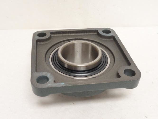 AMI UCF216; Flange Bearing; 80mm ID; 4-Bolt; Set Screw Locking