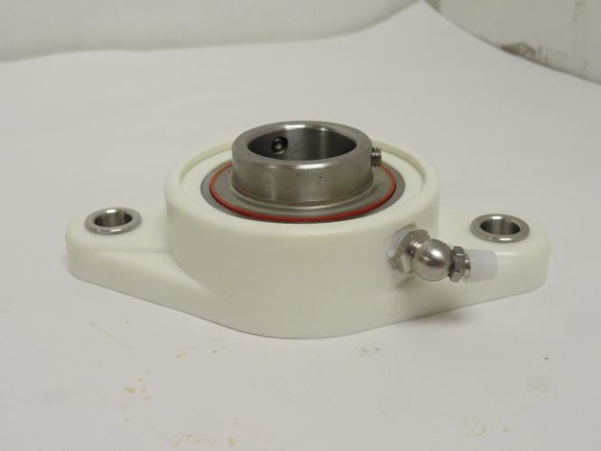 SNR SUCTFL.206.L4A01; Flange Bearing; 30mm ID; 2-Bolt