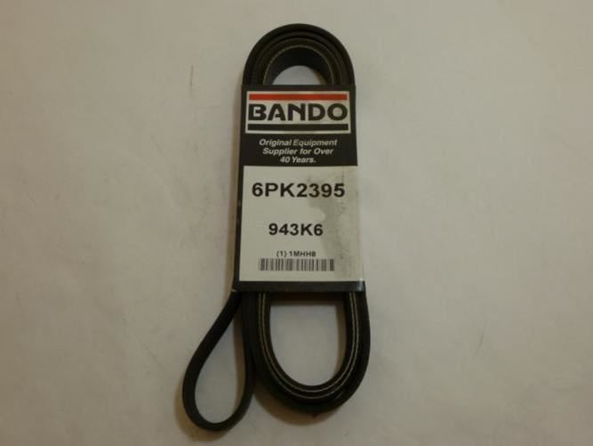 Bando 943K6; Serpentine Belt; 6PK2395