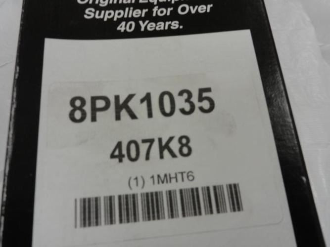 Bando 1MHT6; Serpentine Belt; 40.8"Long; Number 408K8
