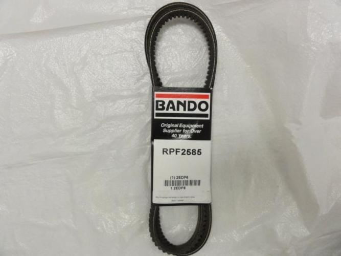 Bando 2EDF6; Auto V-Belt; Industry Number RPF2585