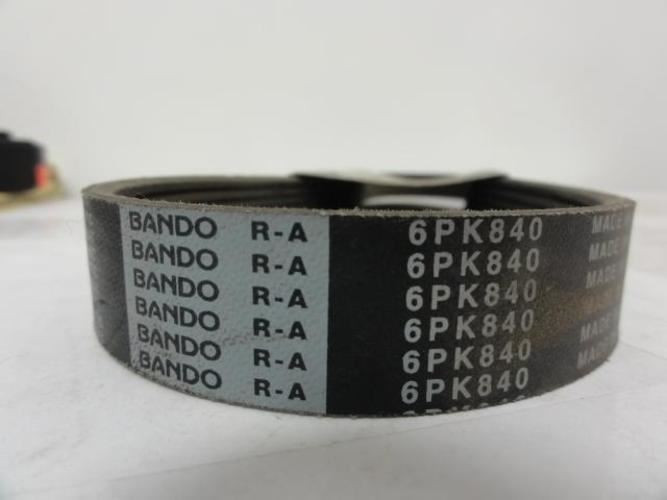 Bando 6PK840; Serpentine Belt 330K6; 6-ribs 33.0"L; 2ECH1