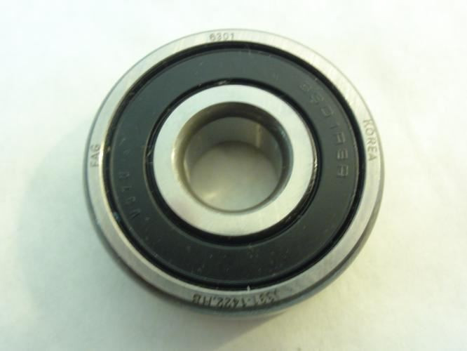 FAG 6301; Ball Bearing; 12mm ID; 37mm OD; 12mm W