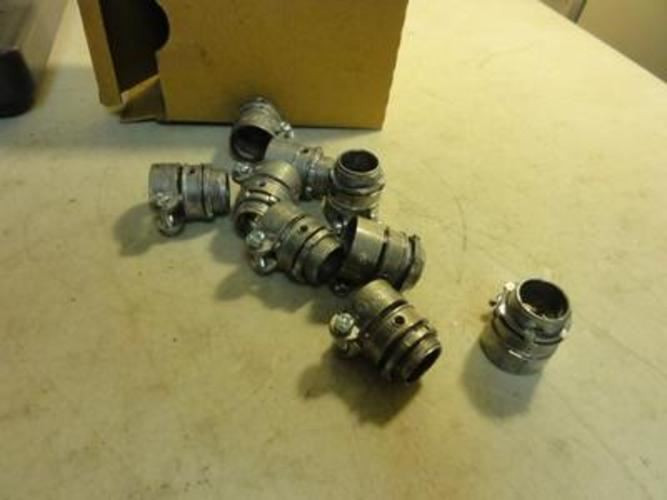 Hubbell 2193; LOT-9; Squeeze Clamp Straight Connector