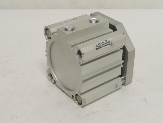 SMC CQMA63NN-12-DA0; Compact Guide Rod Cylinder; 12mm Stroke