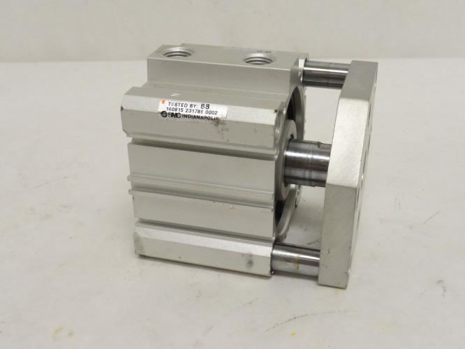 SMC CQMA63NN-12-DA0; Compact Guide Rod Cylinder; 12mm Stroke