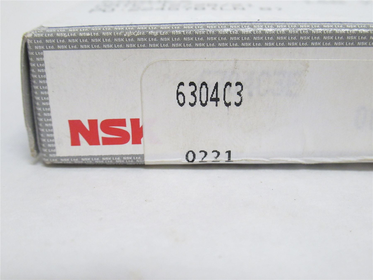 NSK 6304C3; Ball Bearing 20mmID x 52mmOD x 15mm Wide