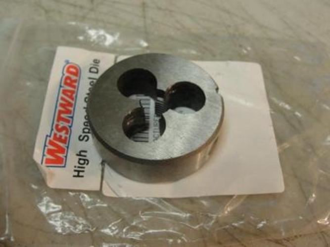 Westward 2LWY5; Round Solid Die; 5/16"-24; Right Hand