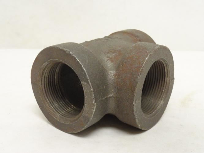 Industry-Std 1LBX8; Malleable Iron Tee; 1-1/2FNPT; Class: 300