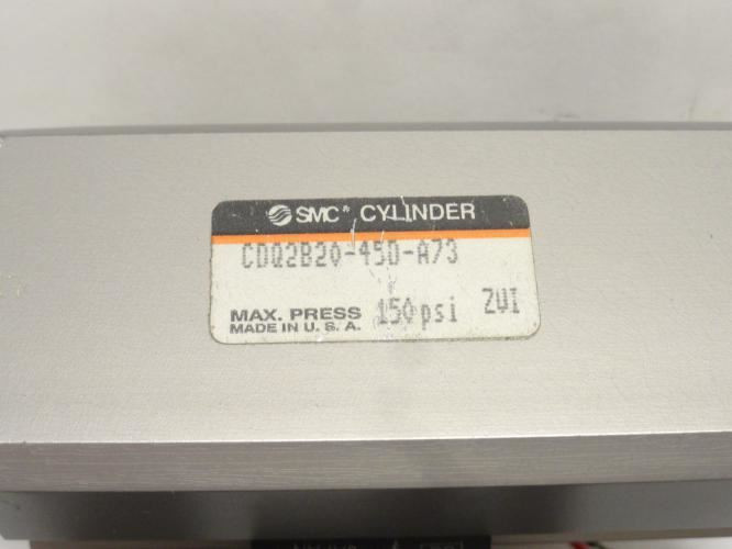 SMC CDQ2B20-45D-A73; Air Cylinder W/Auto-Switch; 20mm ID