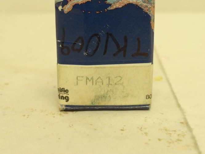 Pacific Bearing FMA12; Closed Linear Plain Bearing 12mm ID