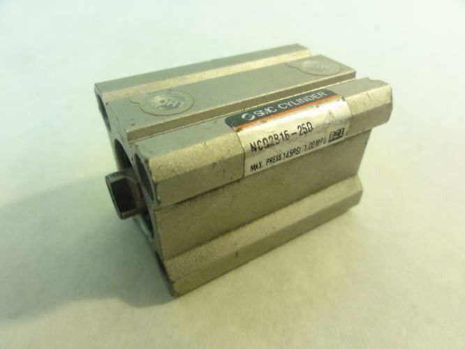 SMC NCQ2B16-25D; Compact Cylinder; 16mm Bore; 25mm Stroke