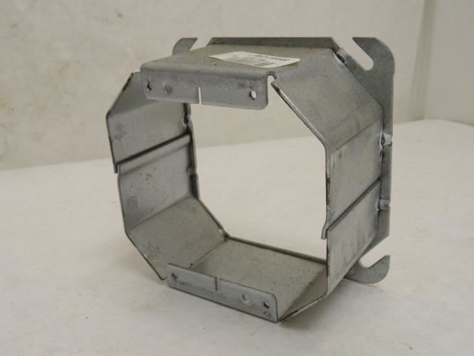 T&B 52 C 54 2; Lot-2 Steel City Plaster Ring 4" Sq; 2" Raised