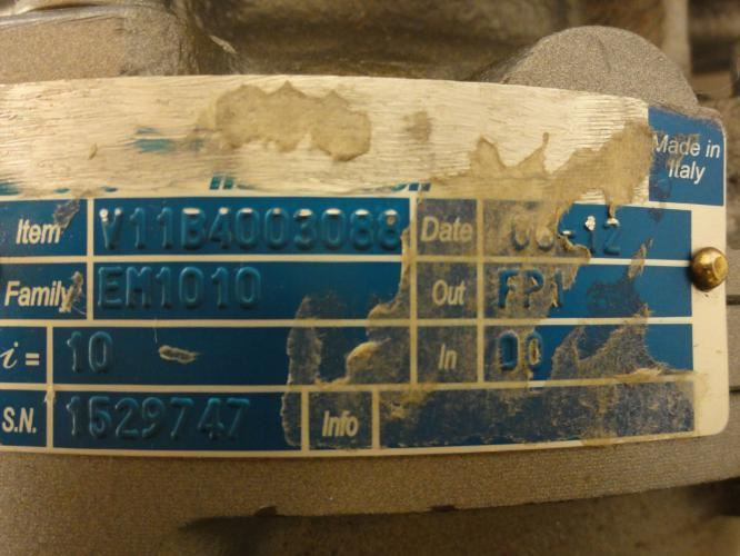 Risco Corp 49005802; Motor-Gearbox; 10:1 Ratio; Out: FP1