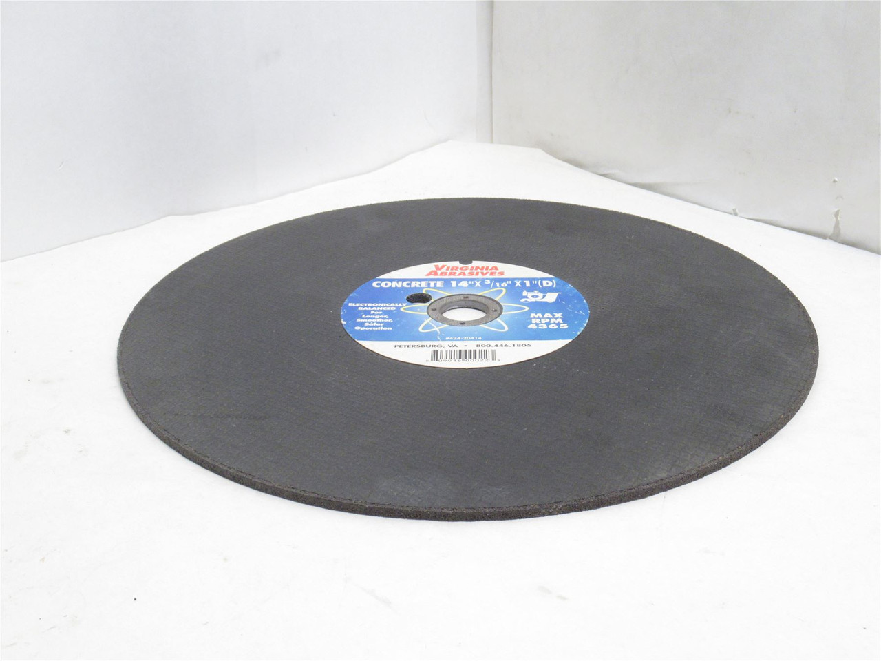 Virginia 424-20414 14; Mason Wheel 14" OD x 3/16" Thick x 1"ID