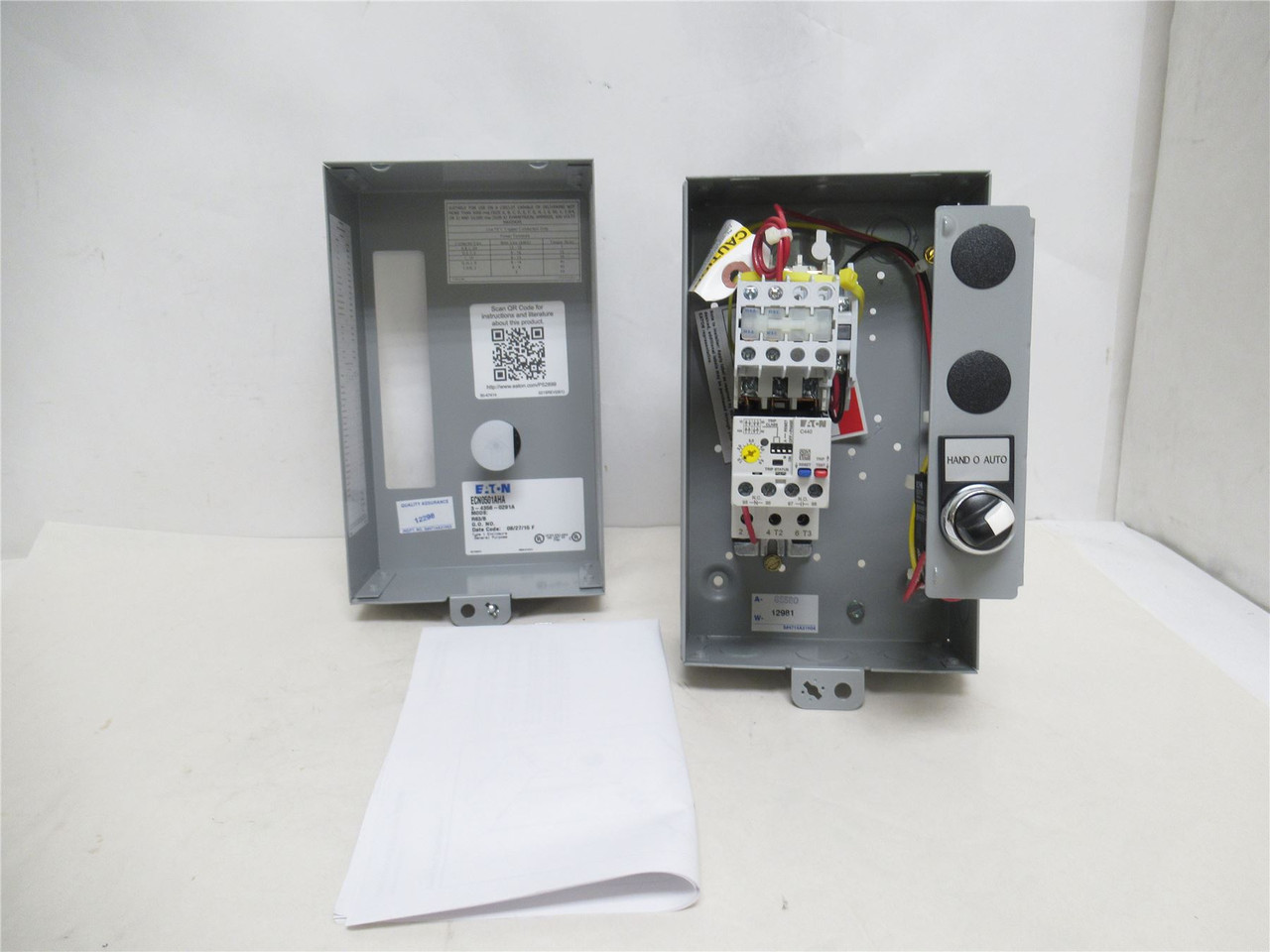 Eaton ECN0501AHA; Enclosed Starter; 1-5A; 600VAC