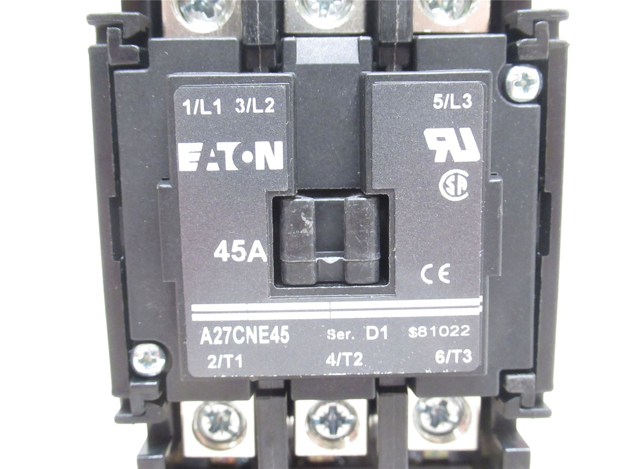 Eaton A27CNE45A040; Starter; 45A; 3P; 575VAC; Coil: 110/120V
