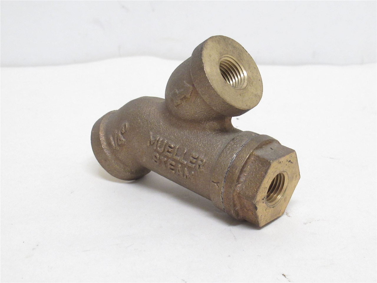 Mueller 351M 1/4; Y-Pattern Bronze Strainer 1/4 NPT; Class 125