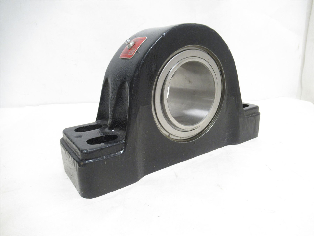 Rexnord PB22455FH; Pillow Block Bearing; 3-7/16"ID. 4-Bolt