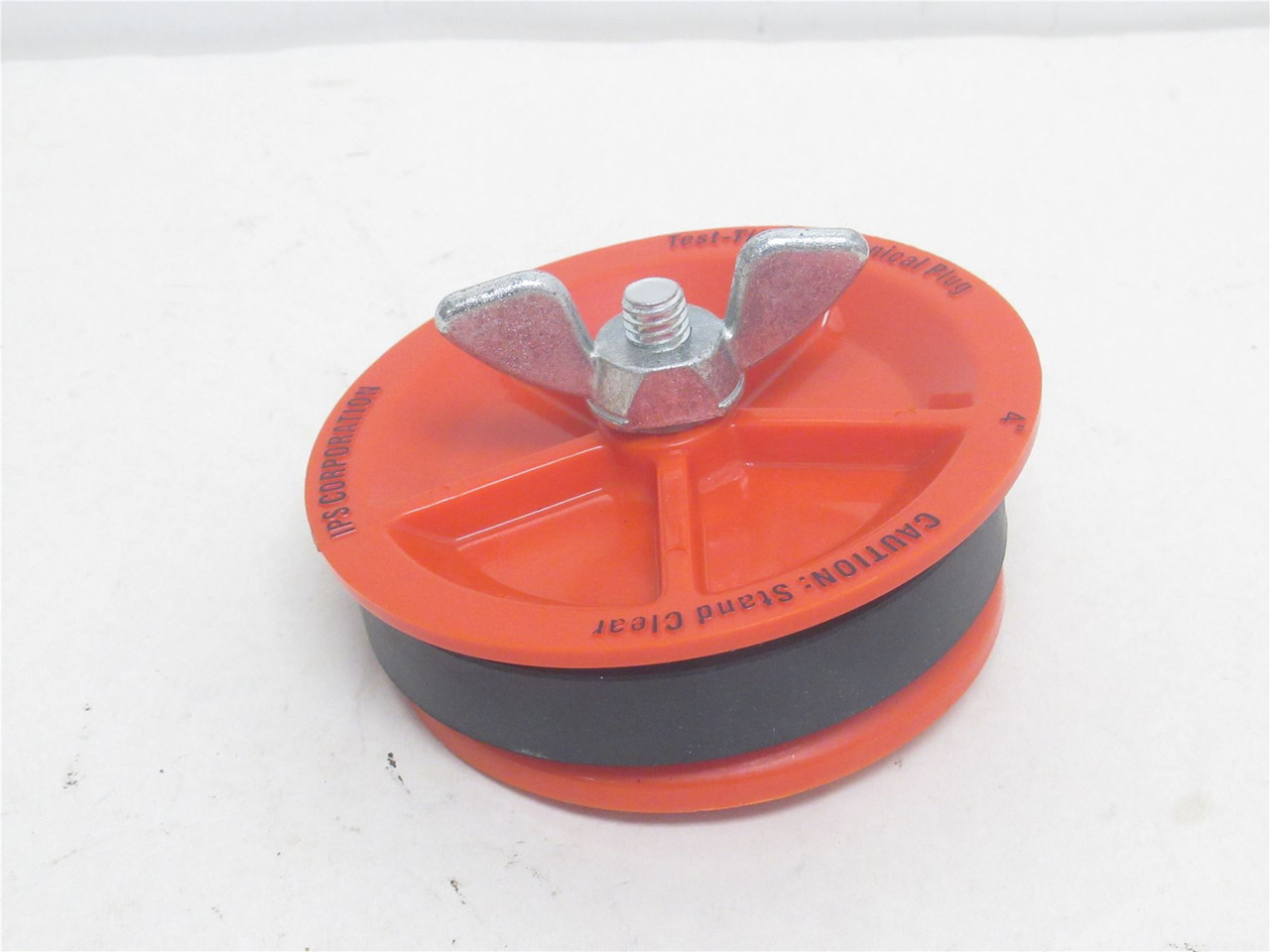 IPS 83594; Twist Mechanical Test Plug; Size: 4"; W/Wing Nut