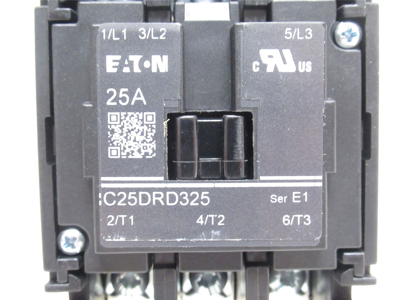 Eaton C25DRD325B; Contactor 25A; 3P; 600V; Coil: 240VAC
