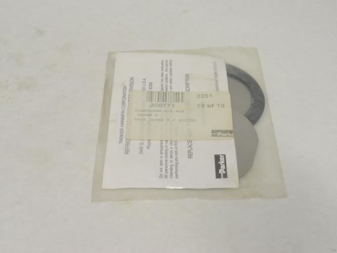 Parker 200771; Diaphragm Kit; A4A