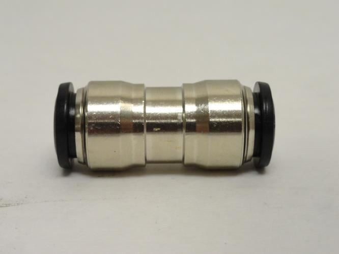 MFG- 3806 12 00; Nickel Plate Brass Connector; 12mm Tube