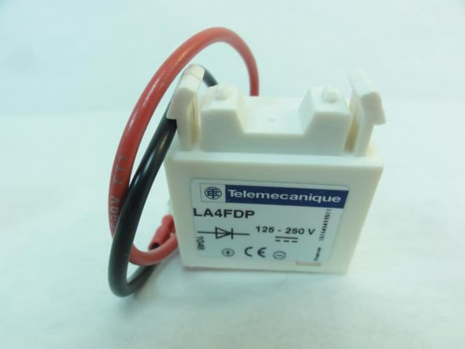 Telemecanique LA4FDP; Suppressor Module; 125-250VDC