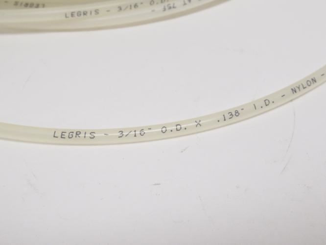 Legris 1094P55 00; Polyamide Tube; Semi-Rigid; 3/16"OD