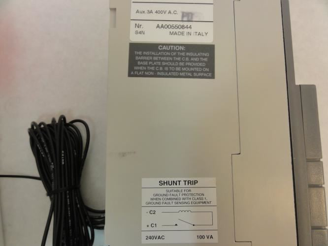 ABB S4NQ250BWAS2; Breaker; 250A; 3P; 600VAC