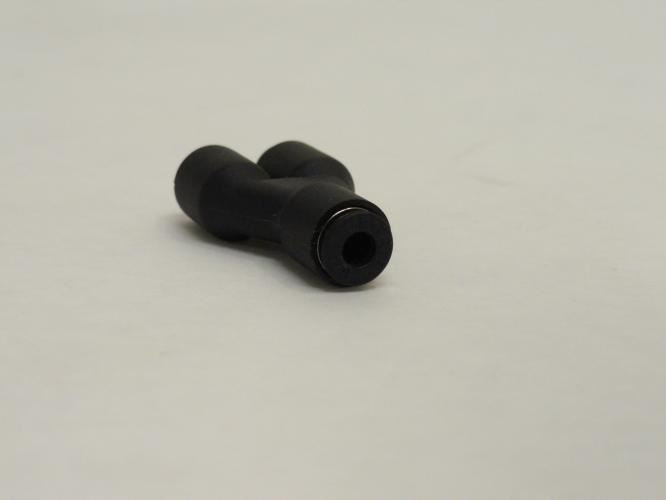 Legris 3140 53 00; Lot-10 Wye Plastic Tube Union; 1/8"; PTC; Black