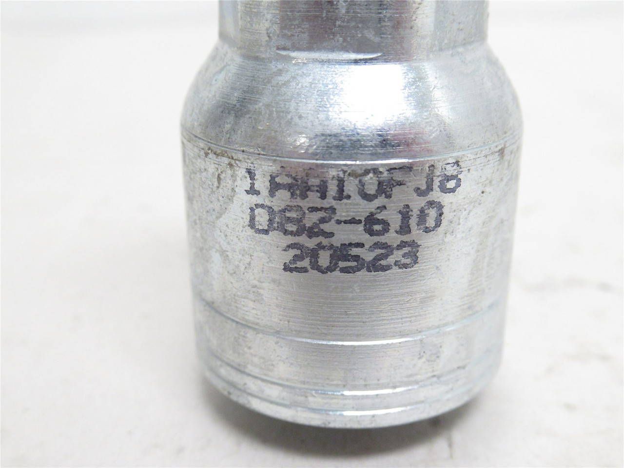 Eaton 1AA10FJ8; Hydraulic Crimp Fitting 1/2" Tube x 5/8 JIC