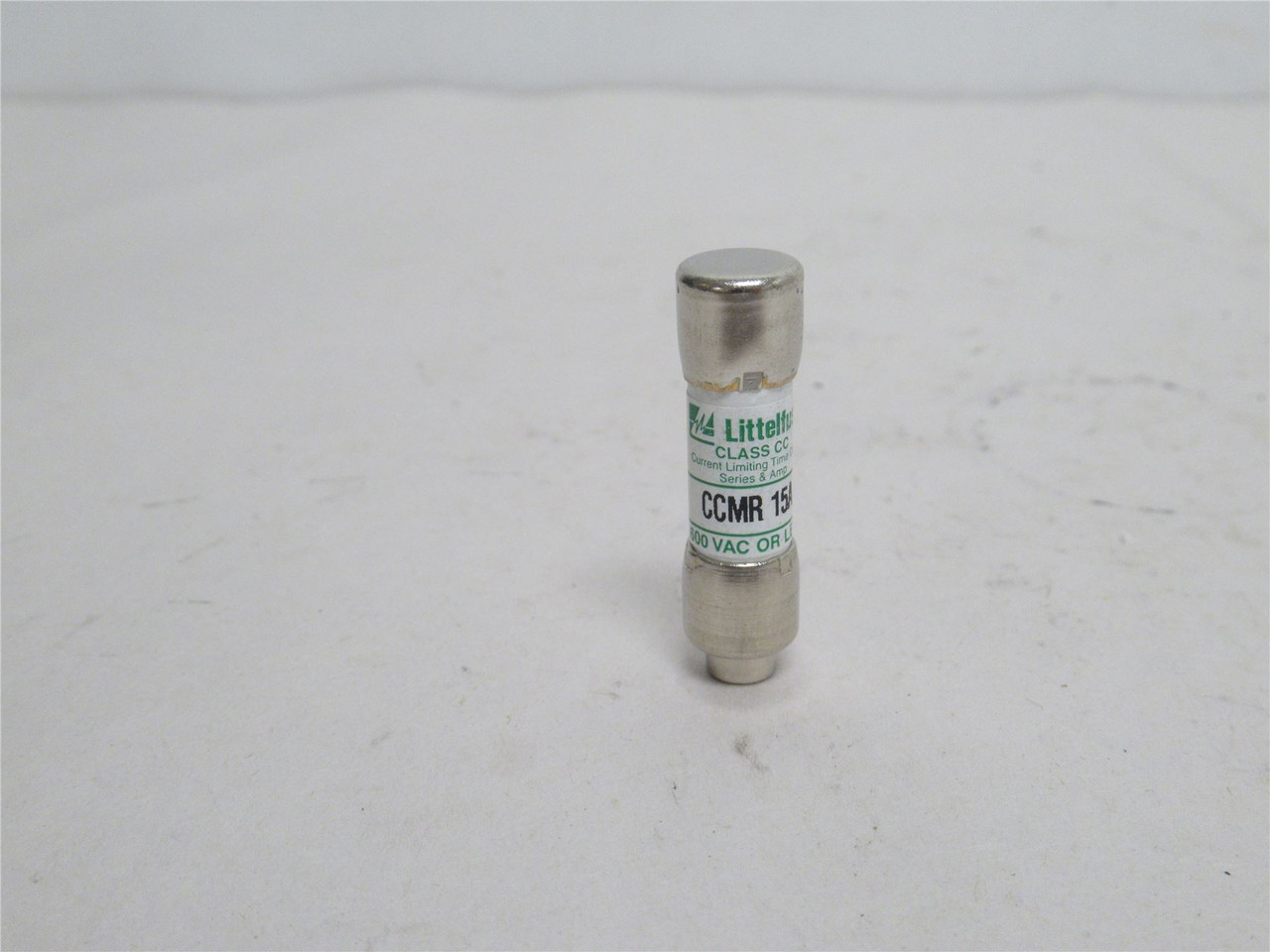 Littlefuse CCMR-15A; Dual Element Time Delay Fuse 15A; 600VAC