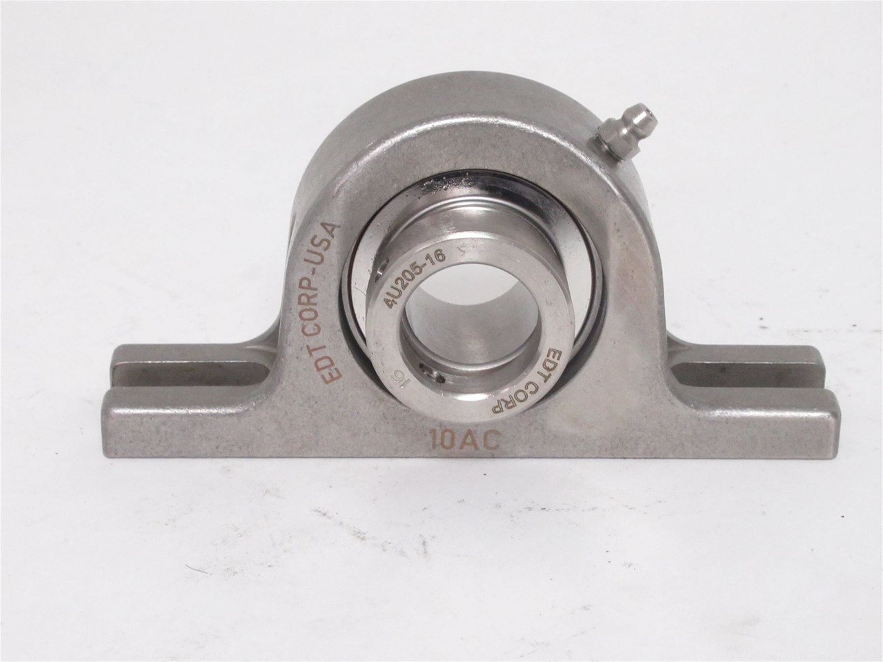 EDT CORP 4U10AC816GX; Pillow Block Bearing; 1" Bore; 2 Bolt
