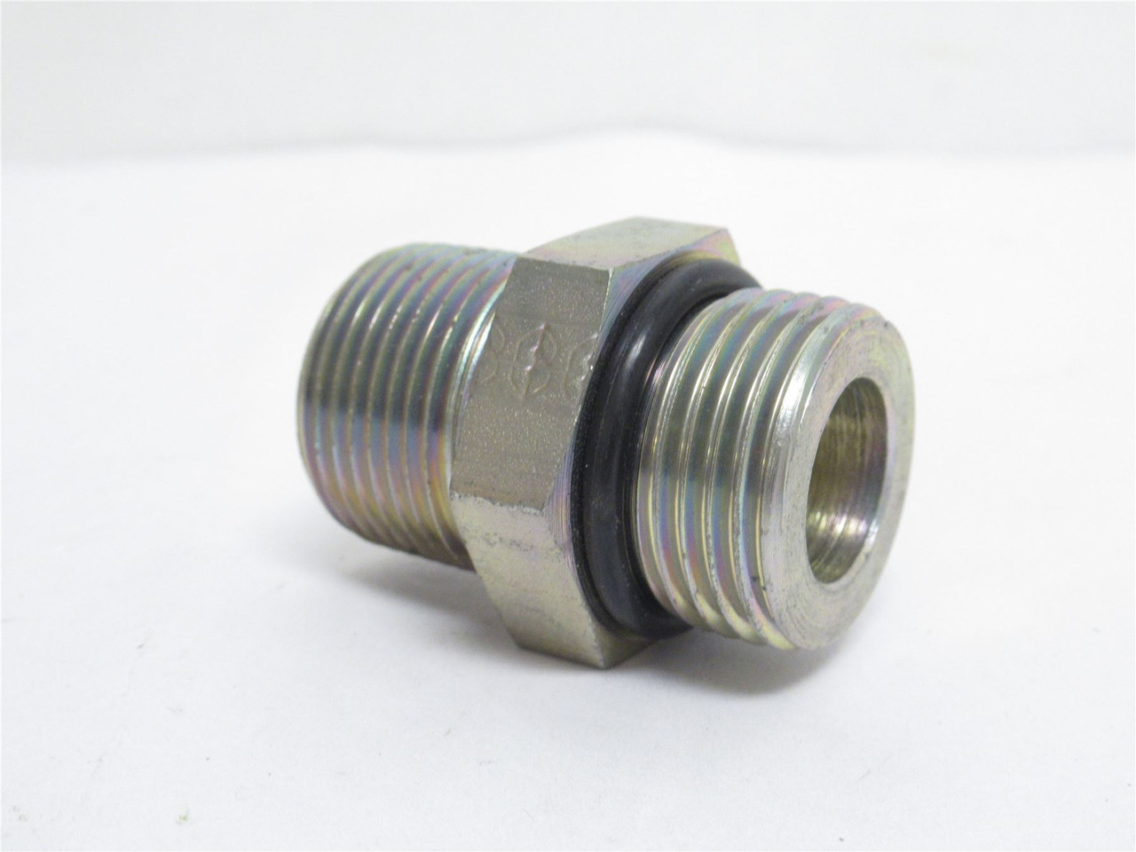 MFG- 16-1 F5OF-S; Straight Tube Adaptor; 1 BOSS x 1 NPT