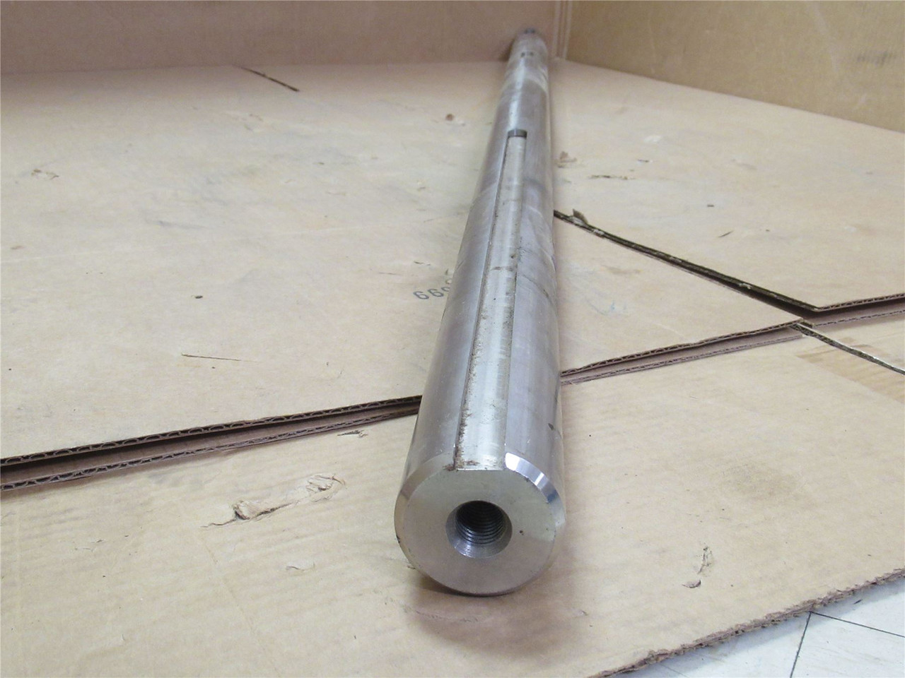 Baader 49761010; Rotary Main Shaft; SS; 50mmOD x 53-3/8" Long
