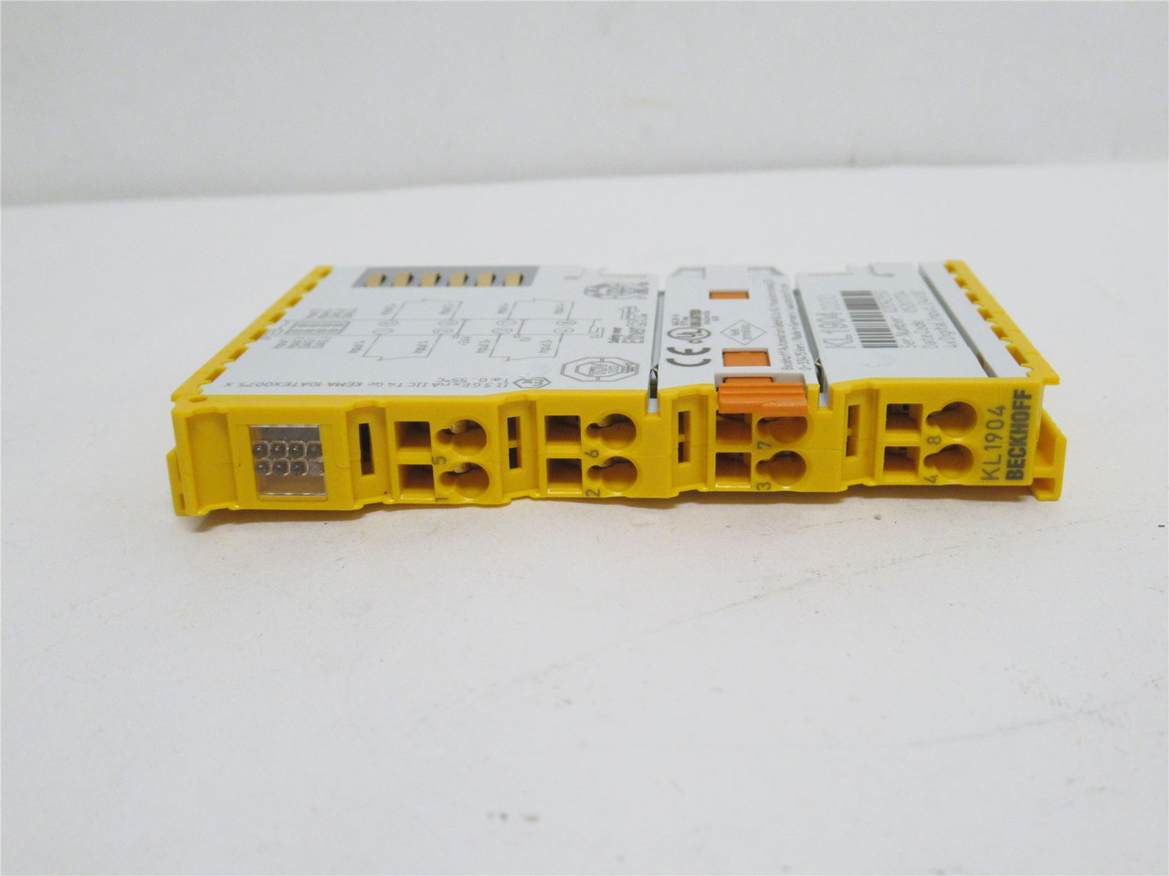 Beckhoff KL1904; Input Terminal; 24VDC; 4-Channel