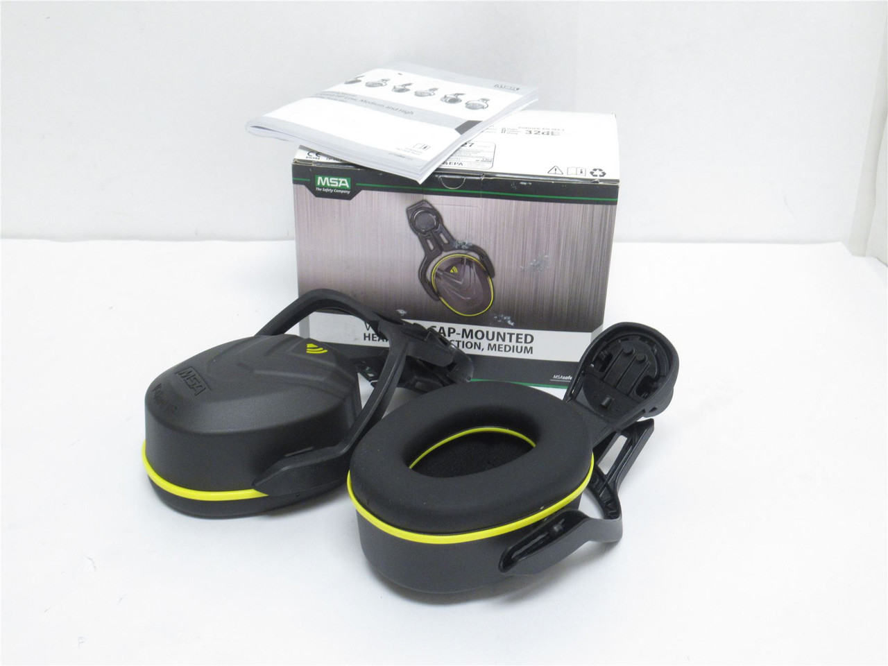 MSA 10190357; Helmet Mounted Earmuff; 27dB NRR