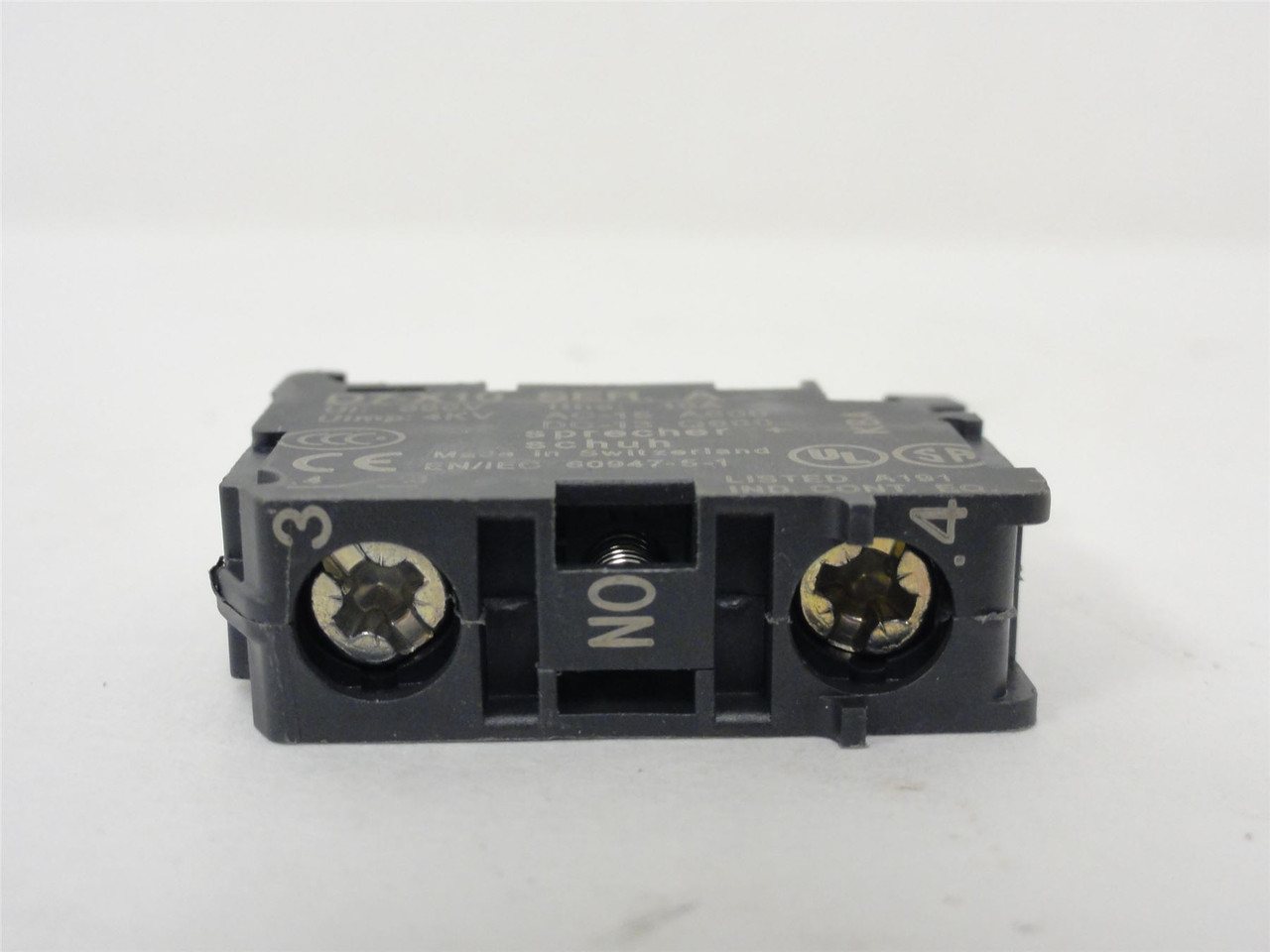 Sprecher+Schuh D7-X10; Contact Block; 690V; 10A
