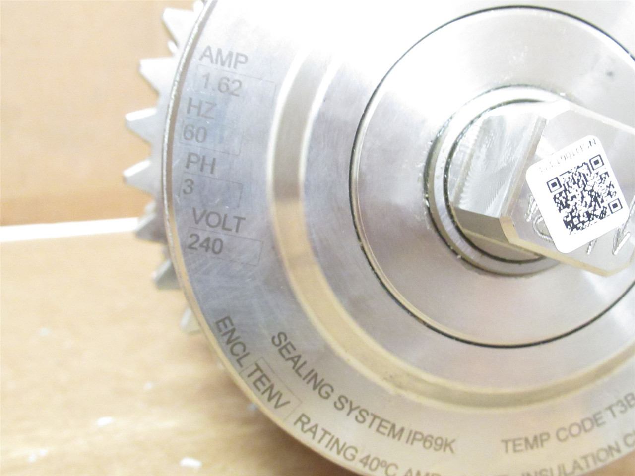 Van Der Graaf TM113B25-405NB; Drum Motor 350mmW 154ft/min