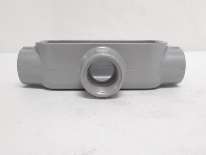 Appleton T75A; Aluminum Conduit Body; Type: T;  3/4" Threads