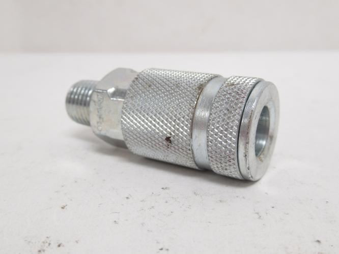 Industry-Std 30E712; QC Hose Coupling 1/4NPT; 3/8" Hose