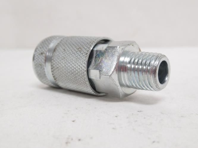 Industry-Std 30E712; QC Hose Coupling 1/4NPT; 3/8" Hose